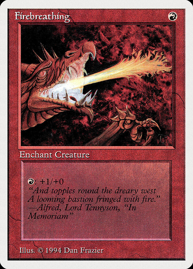 Firebreathing card front