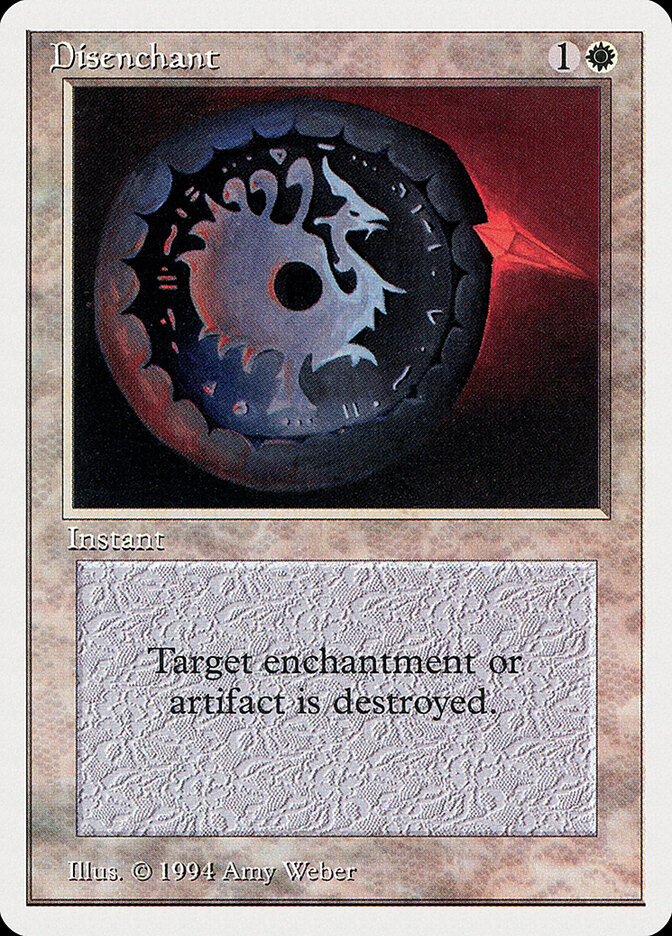 Disenchant card front