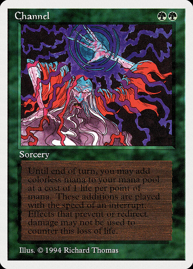 Channel card front