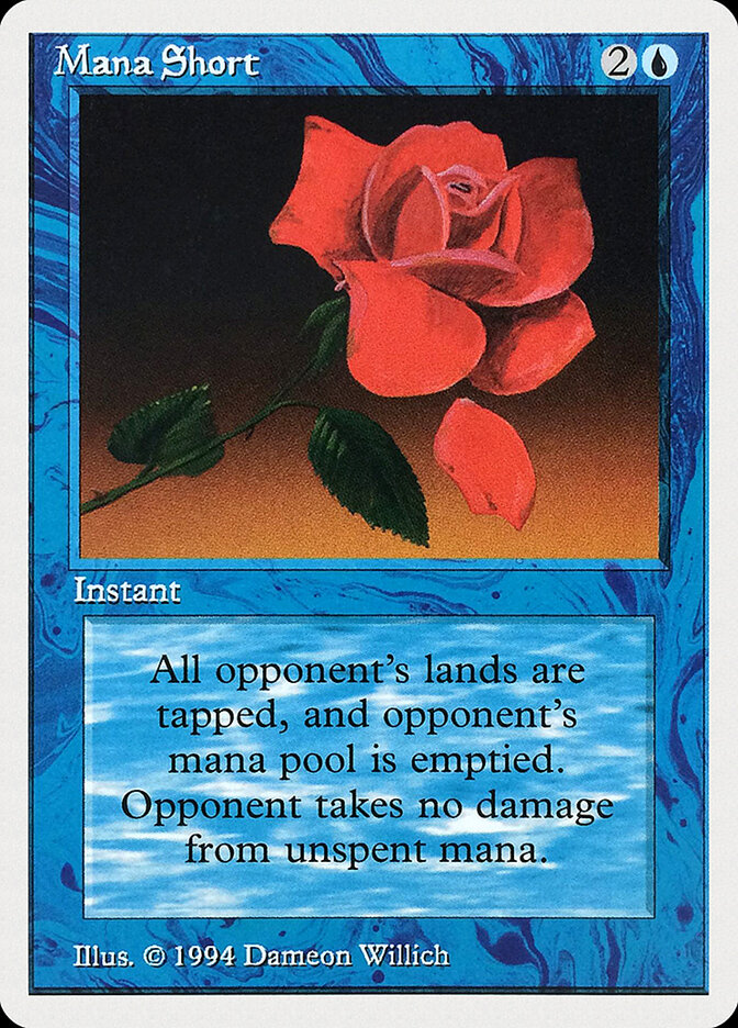 Mana Short card front