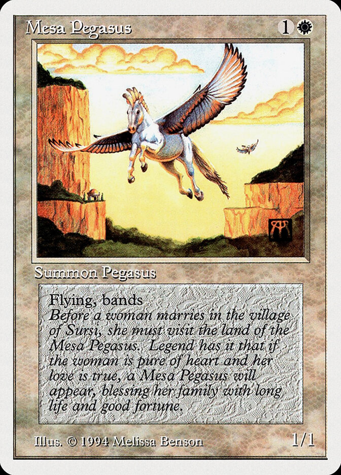 Mesa Pegasus card front