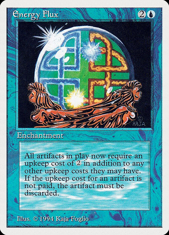 Energy Flux card front