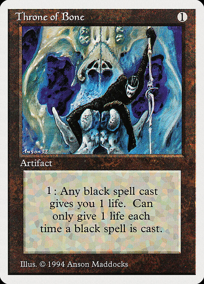 Throne of Bone card front