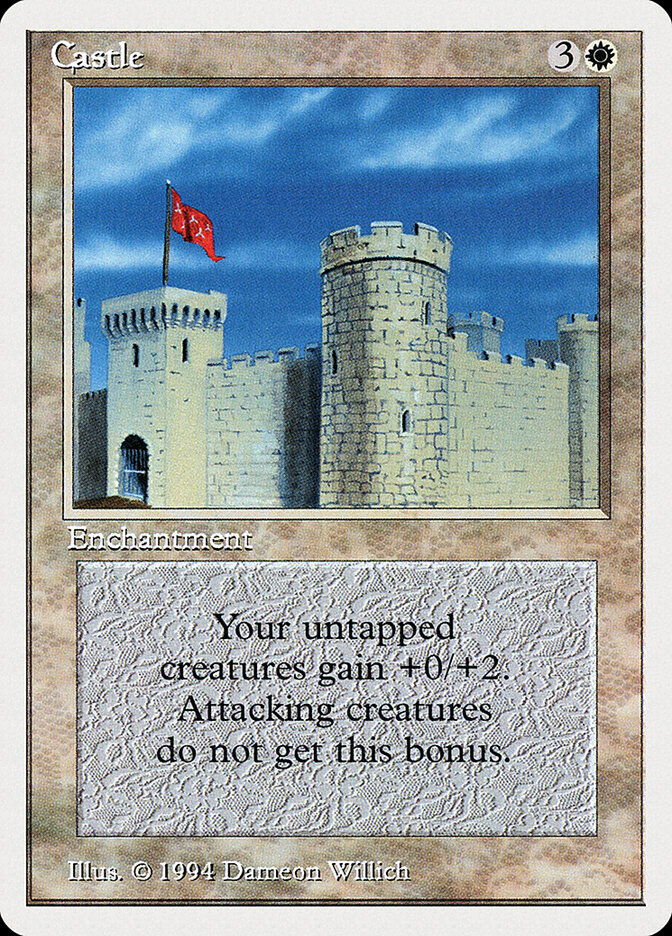 Castle card front