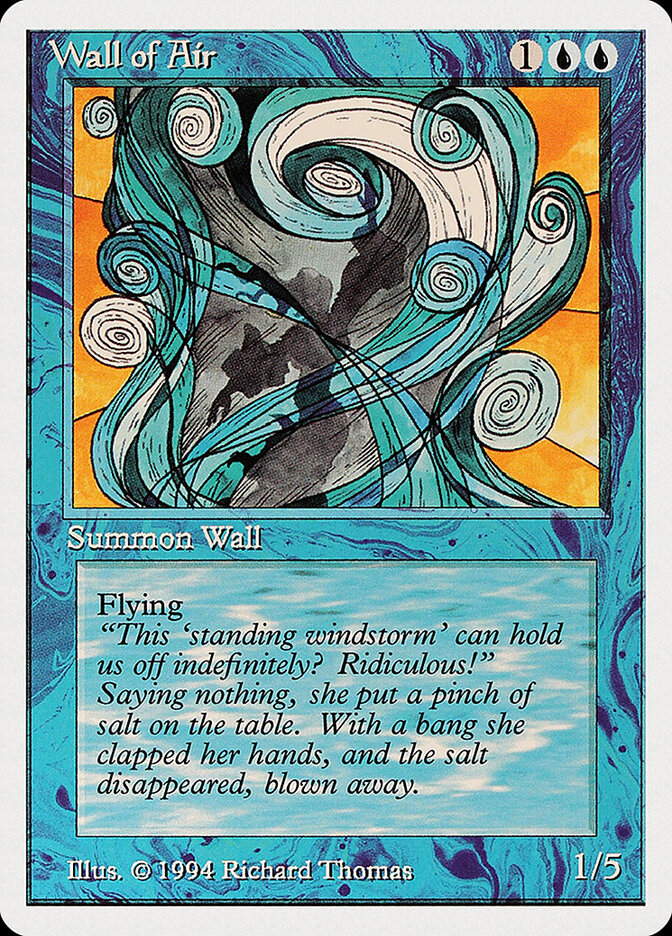 Wall of Air card front