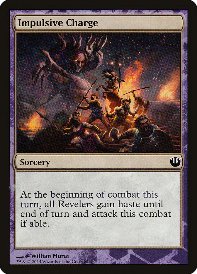 Impulsive Charge card front