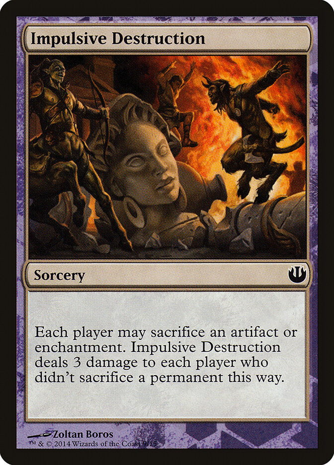 Impulsive Destruction card front