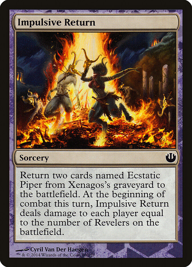 Impulsive Return card front