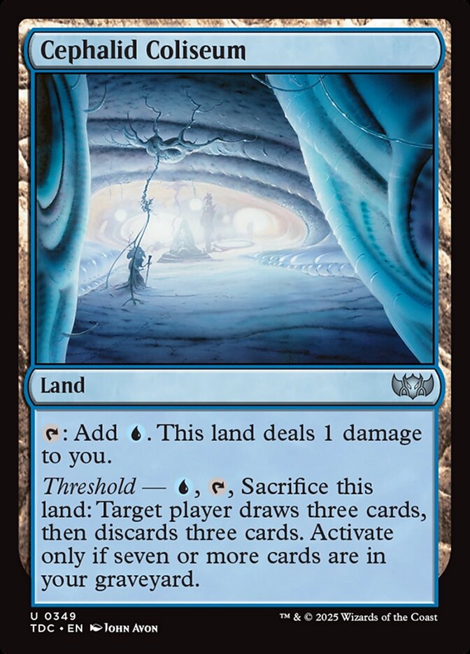 Cephalid Coliseum card front