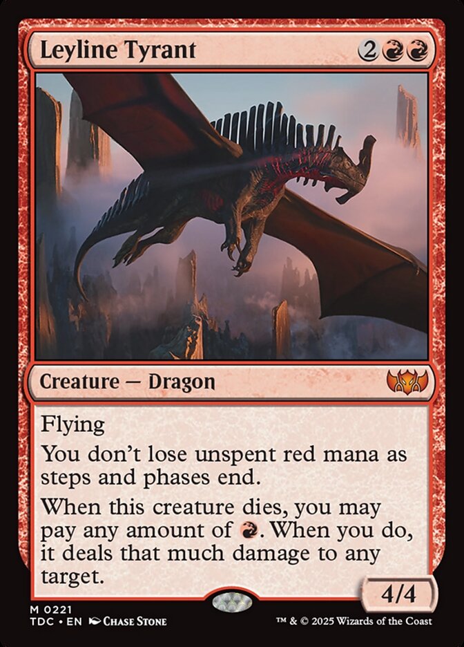 Leyline Tyrant card front
