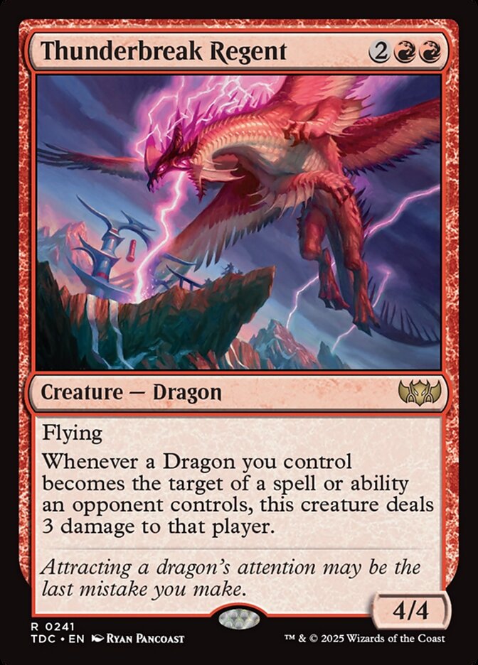 Thunderbreak Regent card front