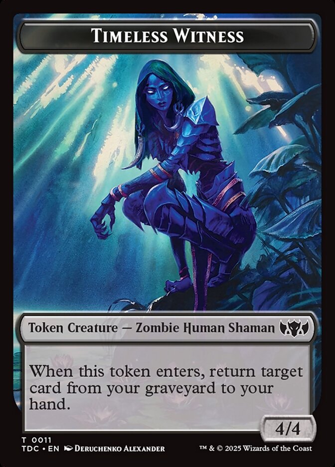 Timeless Witness card front