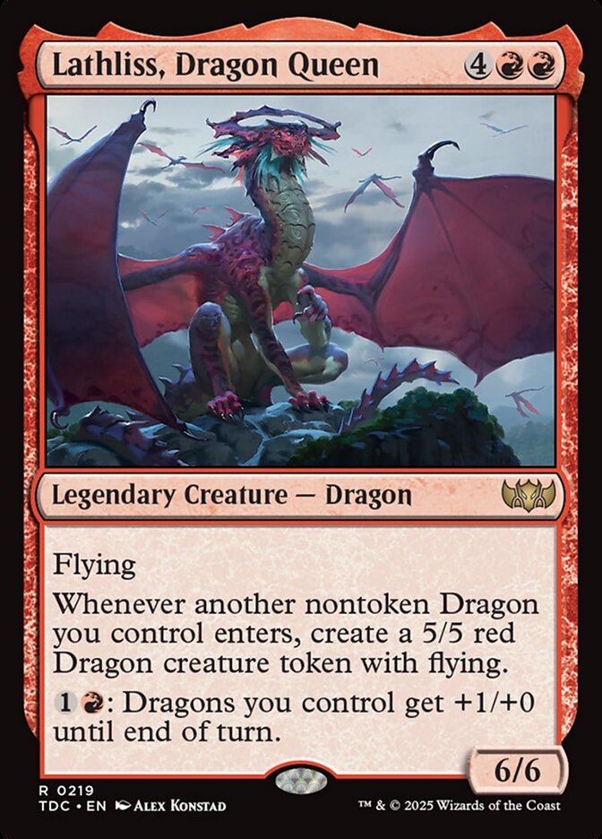 Lathliss, Dragon Queen card front