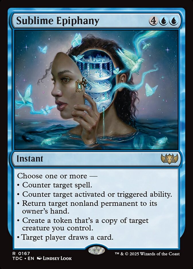 Sublime Epiphany card front