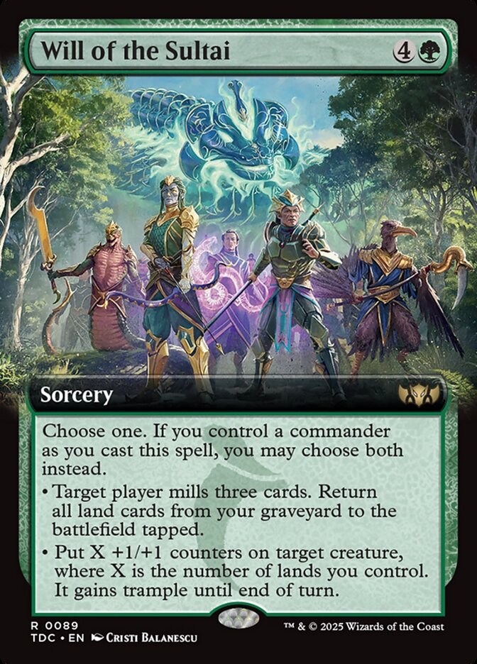Will of the Sultai card front