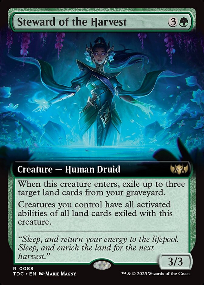 Steward of the Harvest card front