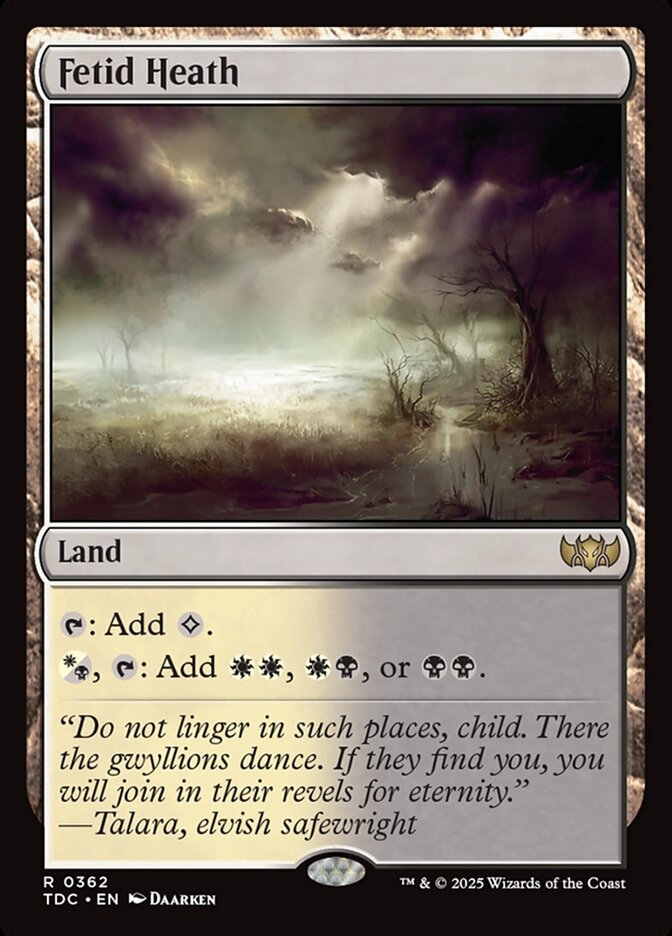 Fetid Heath card front
