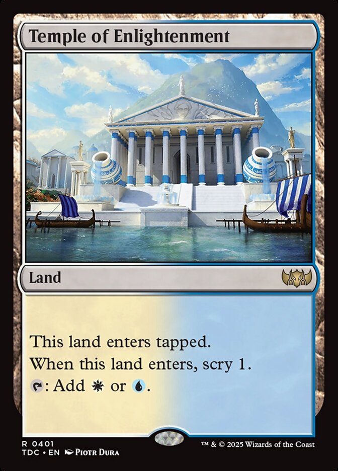 Temple of Enlightenment card front