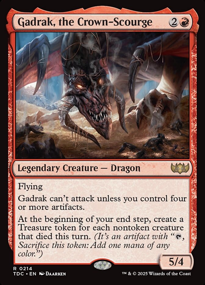 Gadrak, the Crown-Scourge card front