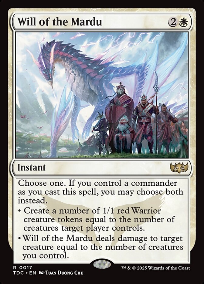 Will of the Mardu card front