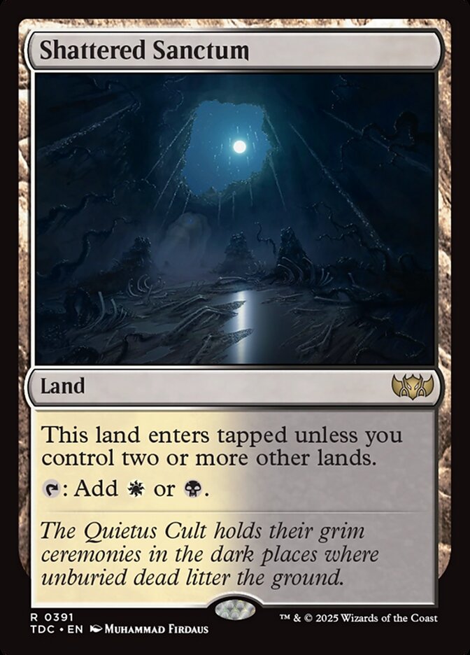 Shattered Sanctum card front