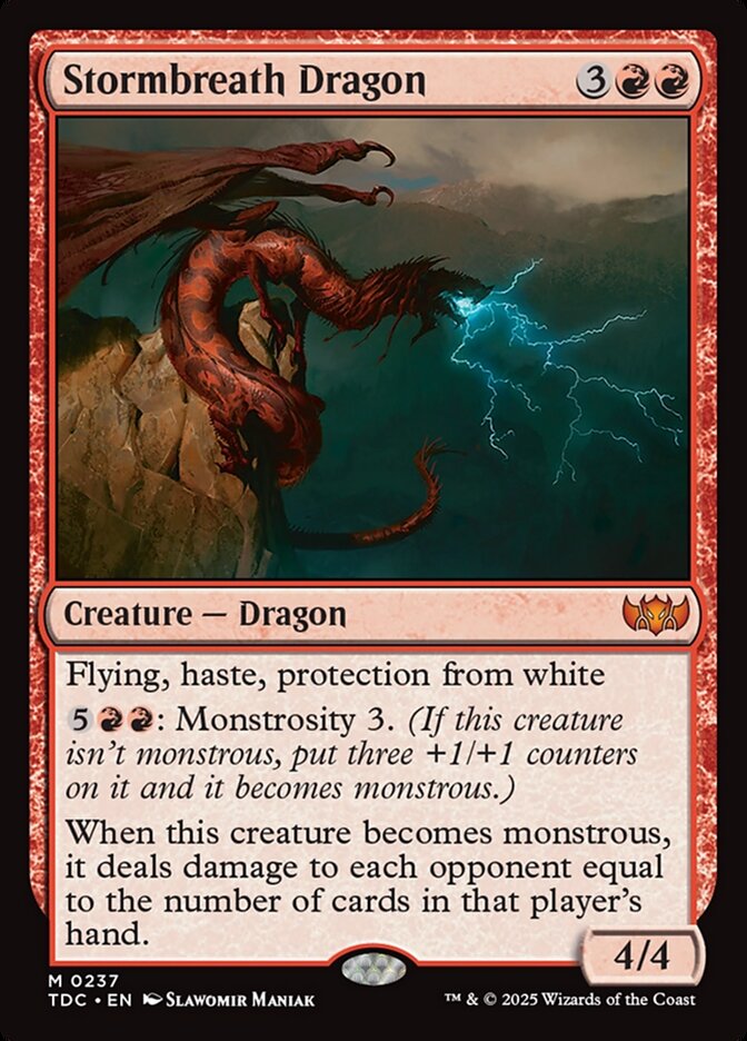 Stormbreath Dragon card front