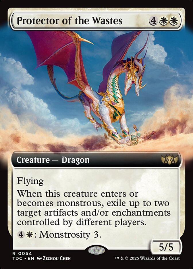 Protector of the Wastes card front