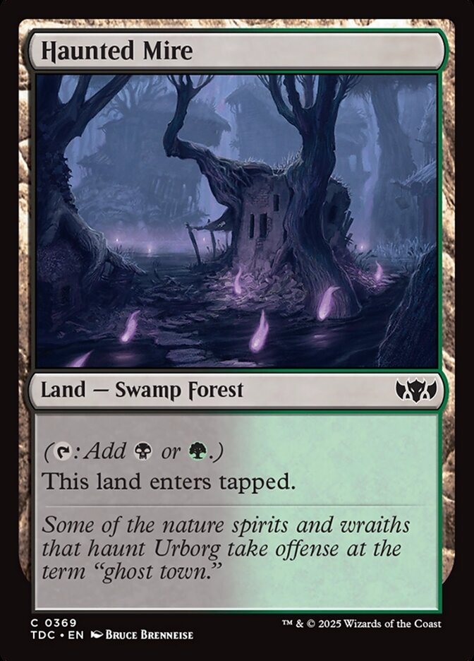 Haunted Mire card front