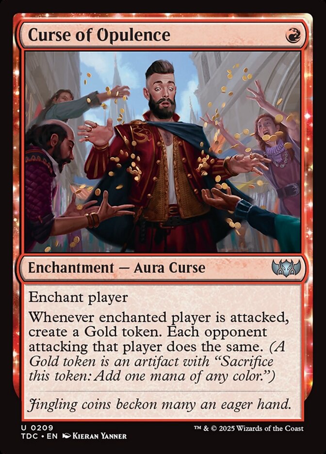 Curse of Opulence card front