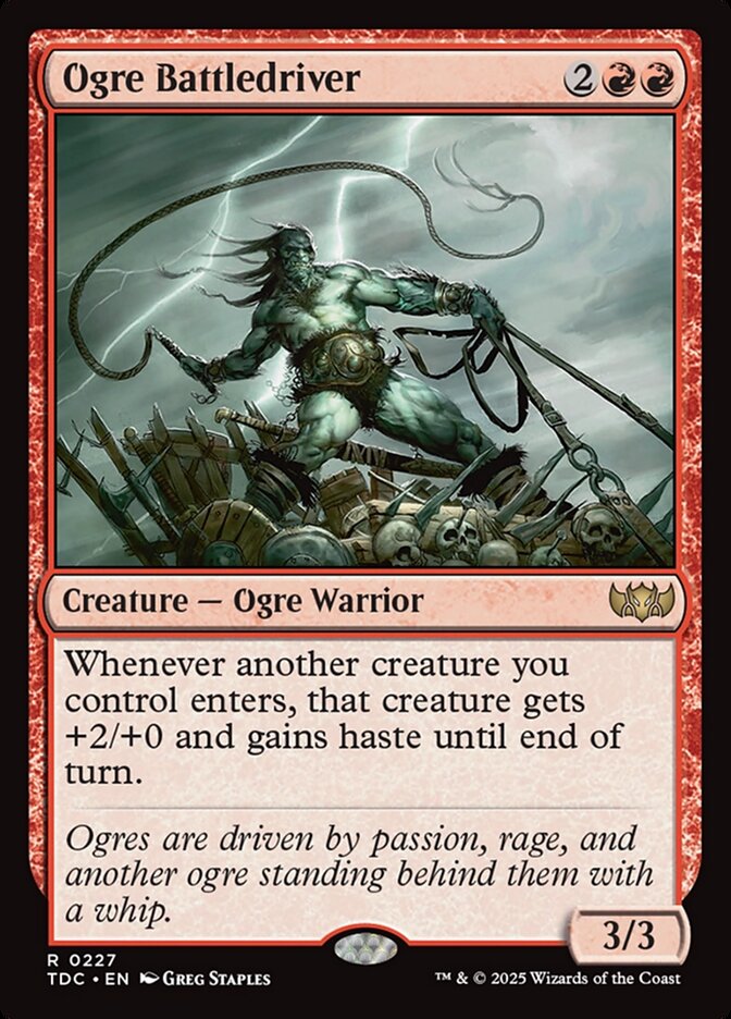 Ogre Battledriver card front
