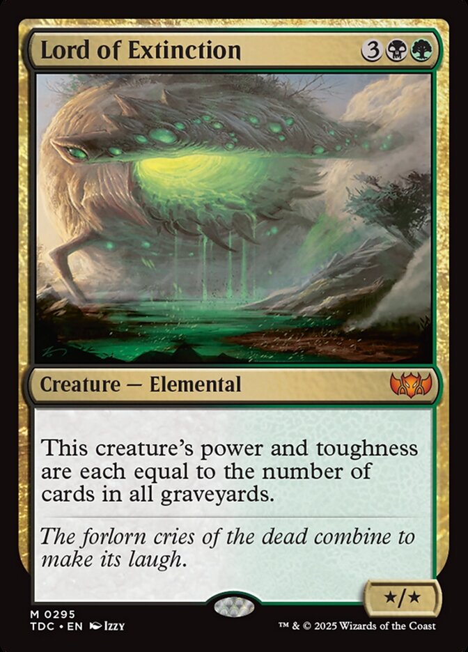 Lord of Extinction card front