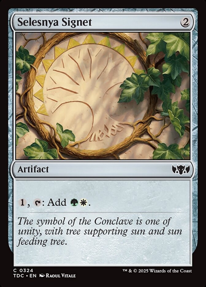 Selesnya Signet card front