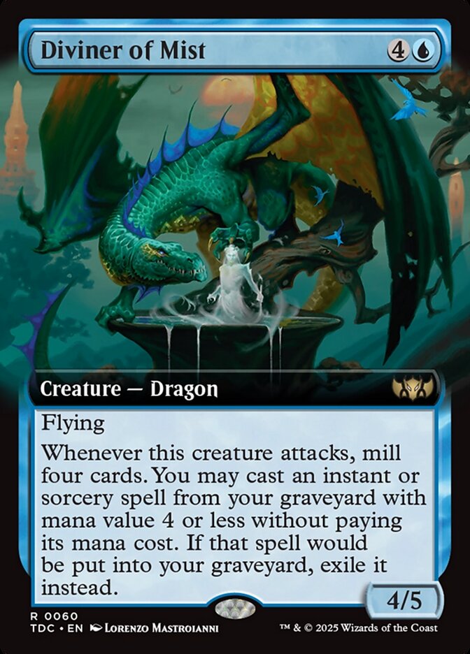 Diviner of Mist card front