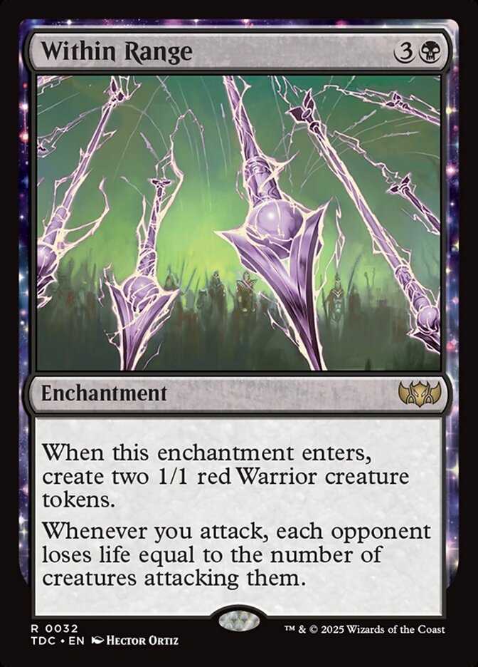 Within Range card front