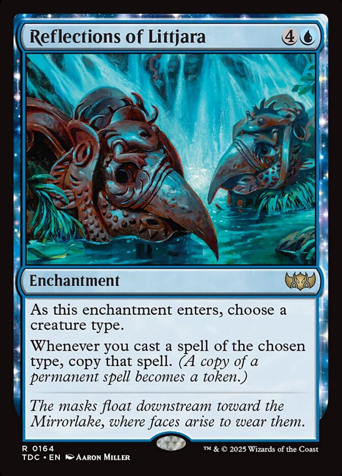 Reflections of Littjara card front