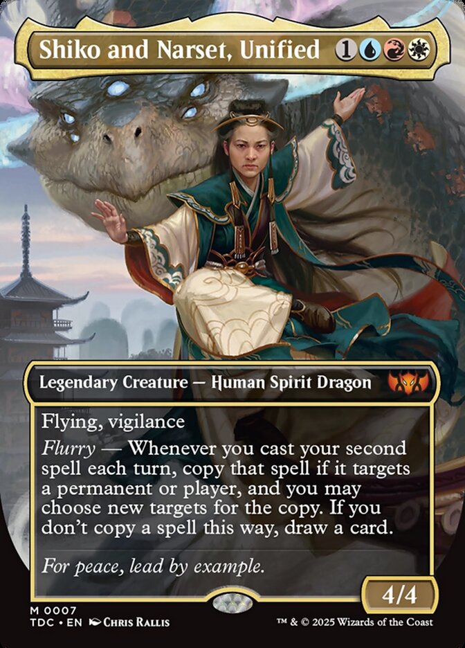Shiko and Narset, Unified card front