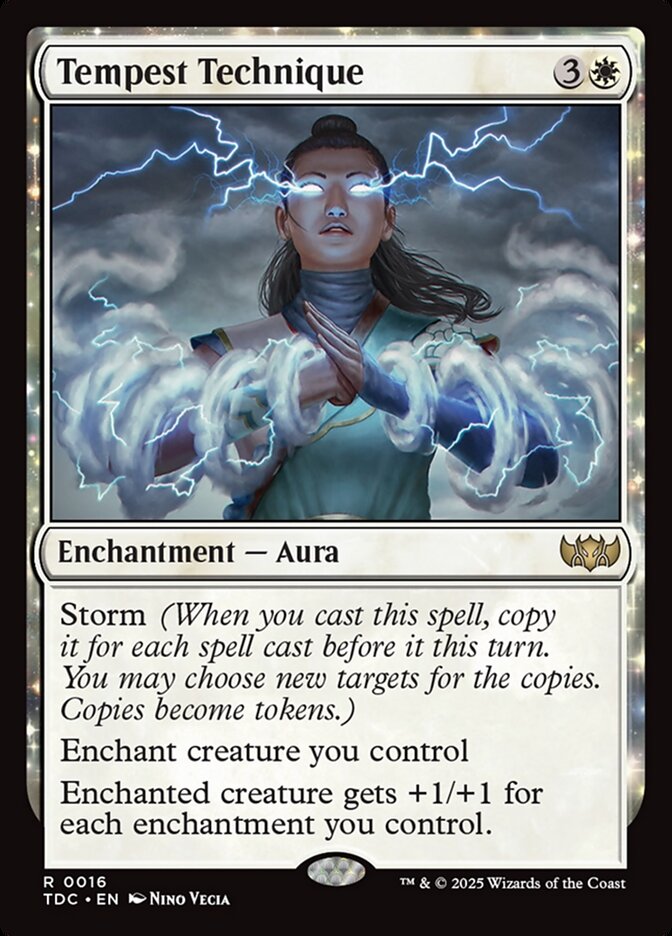 Tempest Technique card front
