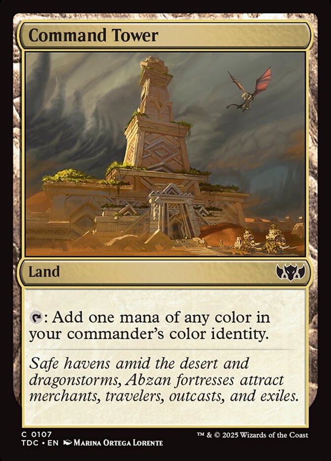 Command Tower card front
