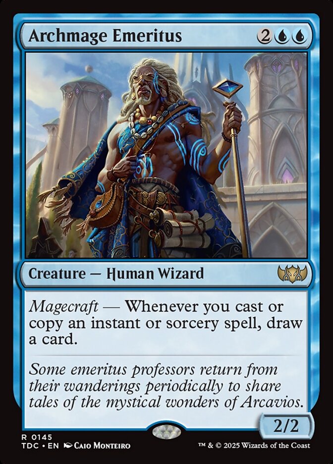 Archmage Emeritus card front