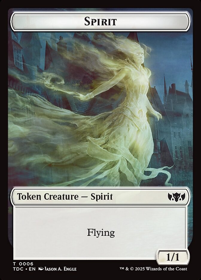 Spirit card front