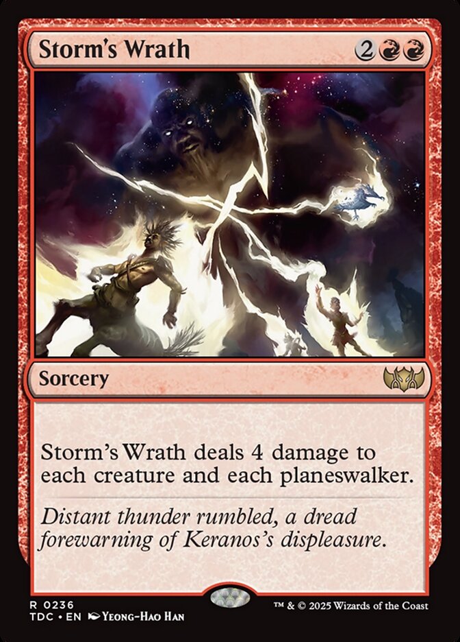 Storm's Wrath card front