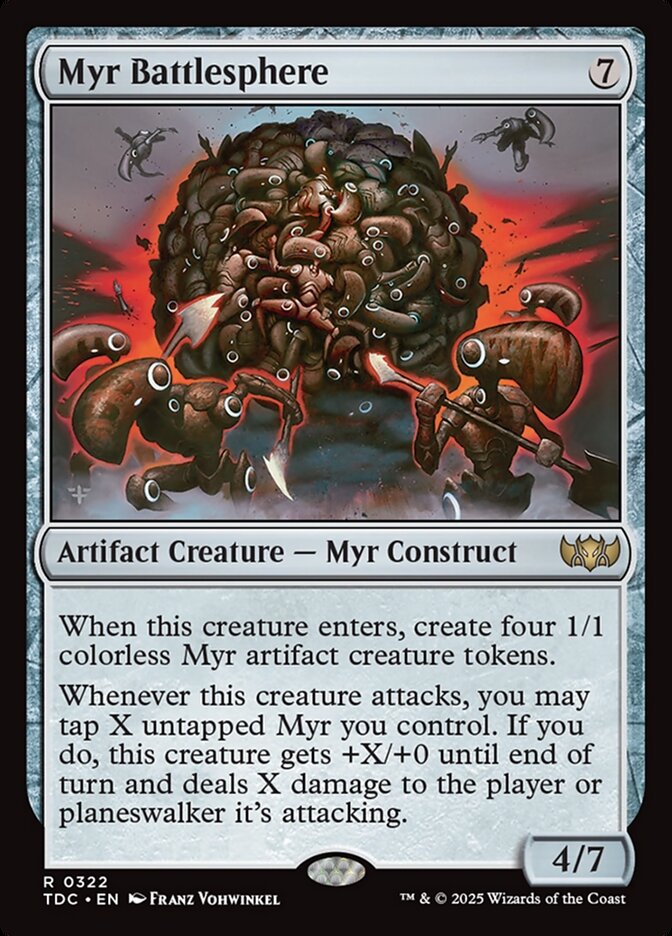 Myr Battlesphere card front