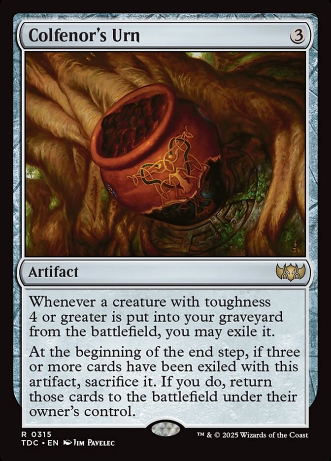 Colfenor's Urn card front