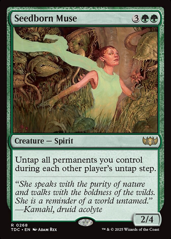 Seedborn Muse card front