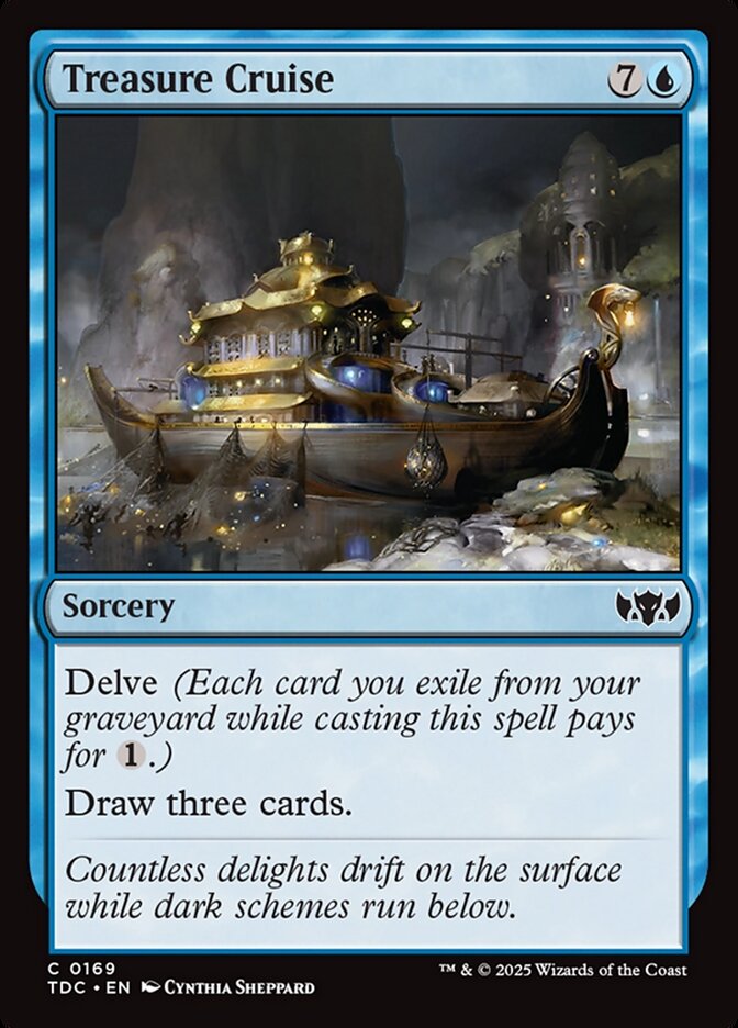Treasure Cruise card front