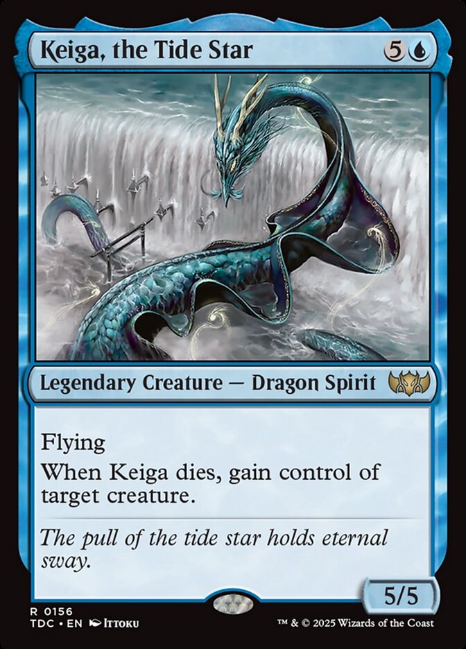 Keiga, the Tide Star card front