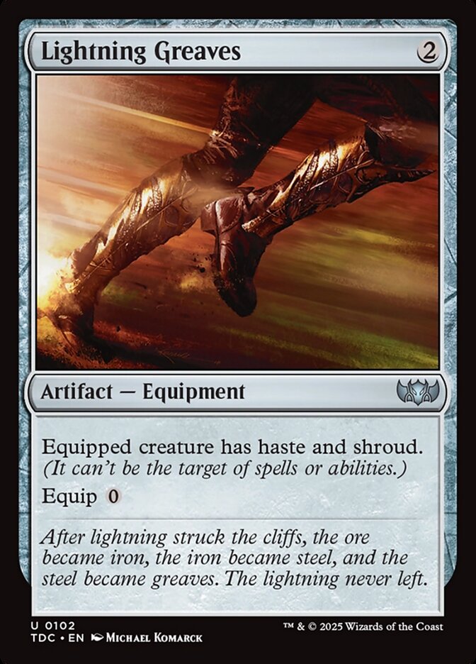 Lightning Greaves card front