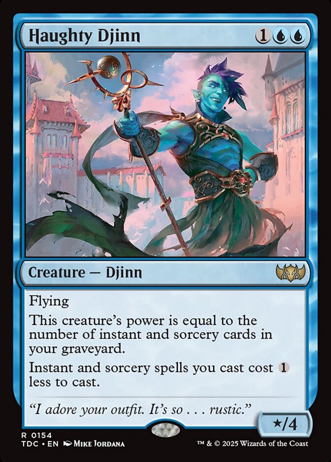 Haughty Djinn card front