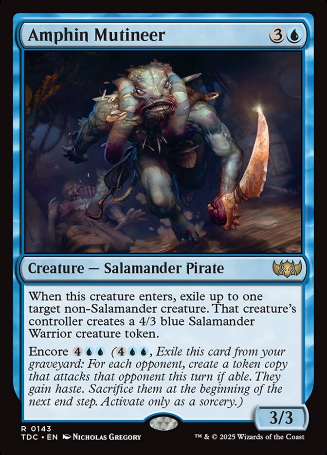 Amphin Mutineer card front