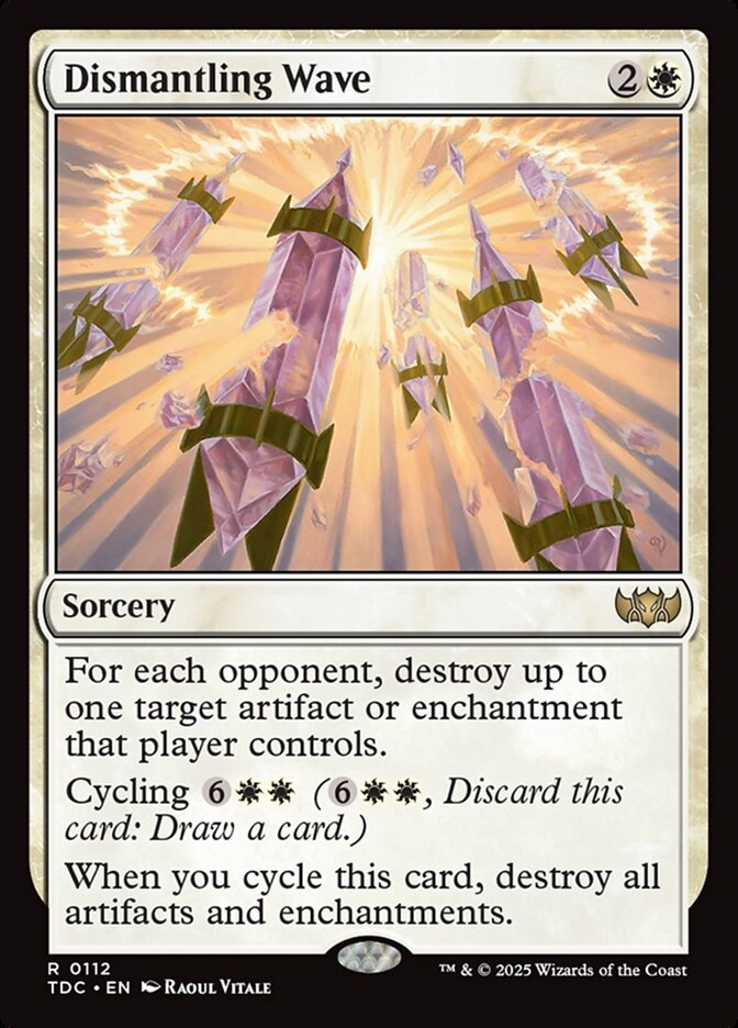 Dismantling Wave card front